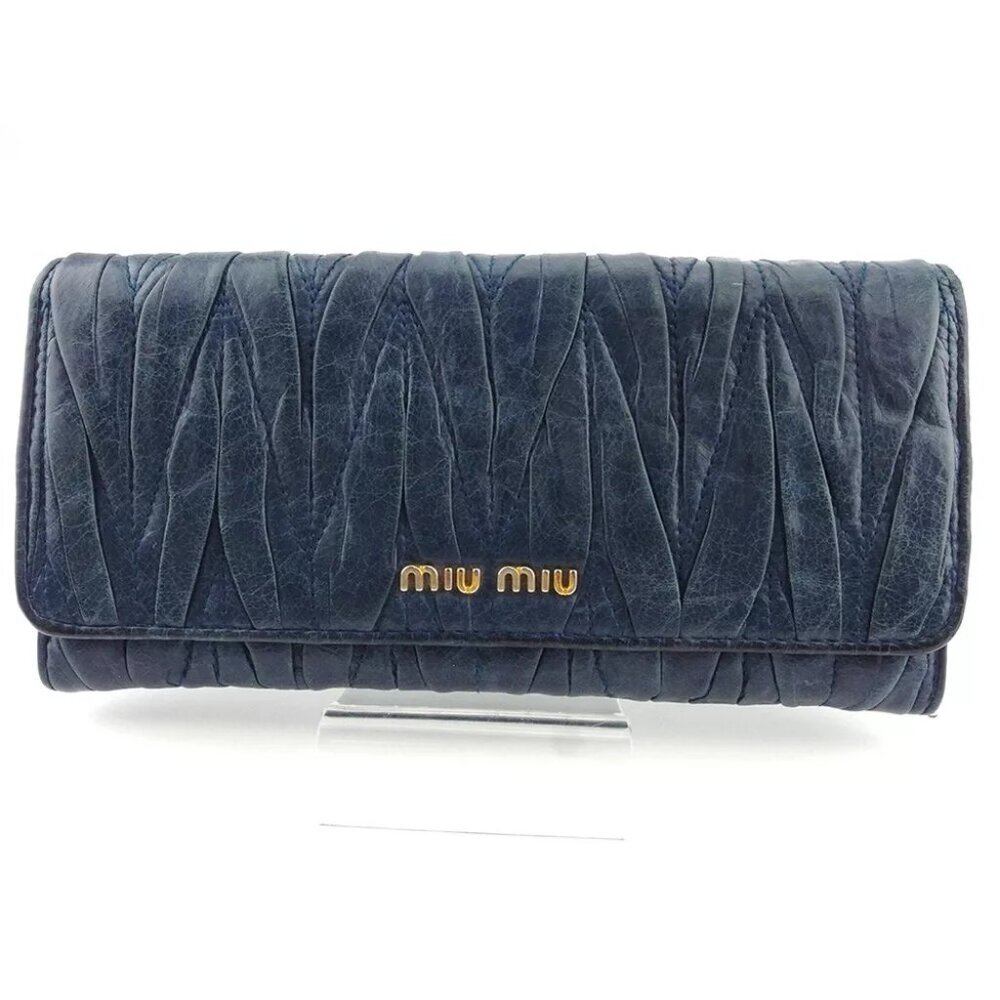 Miu Miu Wallet Materasse Leather Authentic Used - image 1